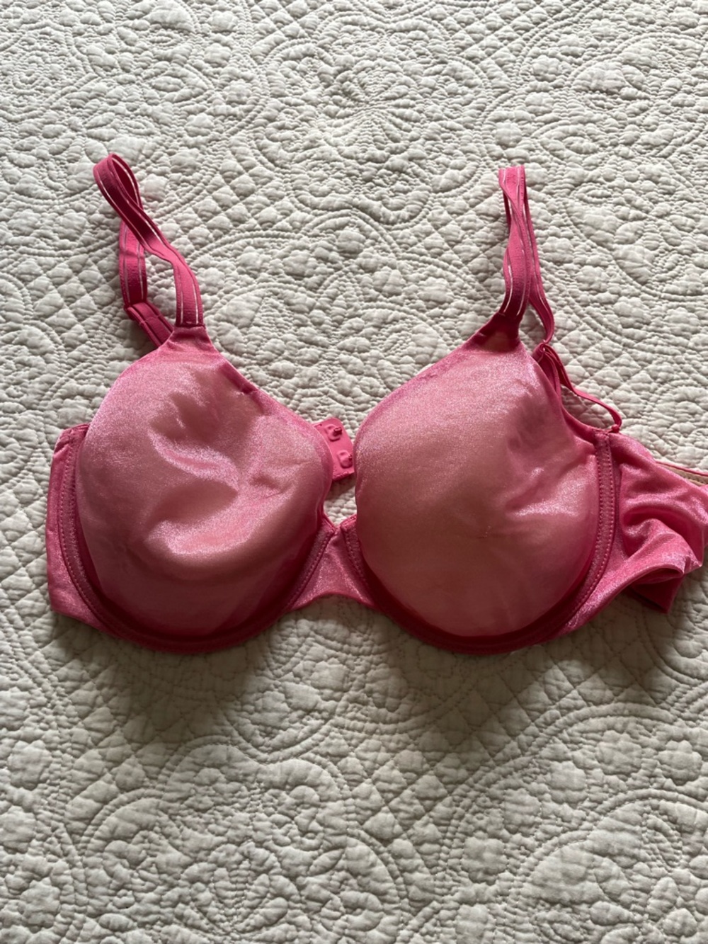 Victoria's Secret Shiny Pink Full-Coverage Underwire Bra